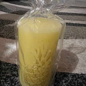 Yellow Pineapple Candle